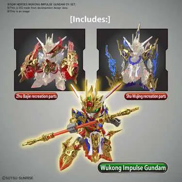 [PREORDINE] SDW HEROES Wukong Impulse Gundam DX Set - Model Kit Bandai