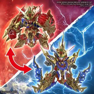[PREORDINE] SDW HEROES Wukong Impulse Gundam DX Set - Model Kit Bandai