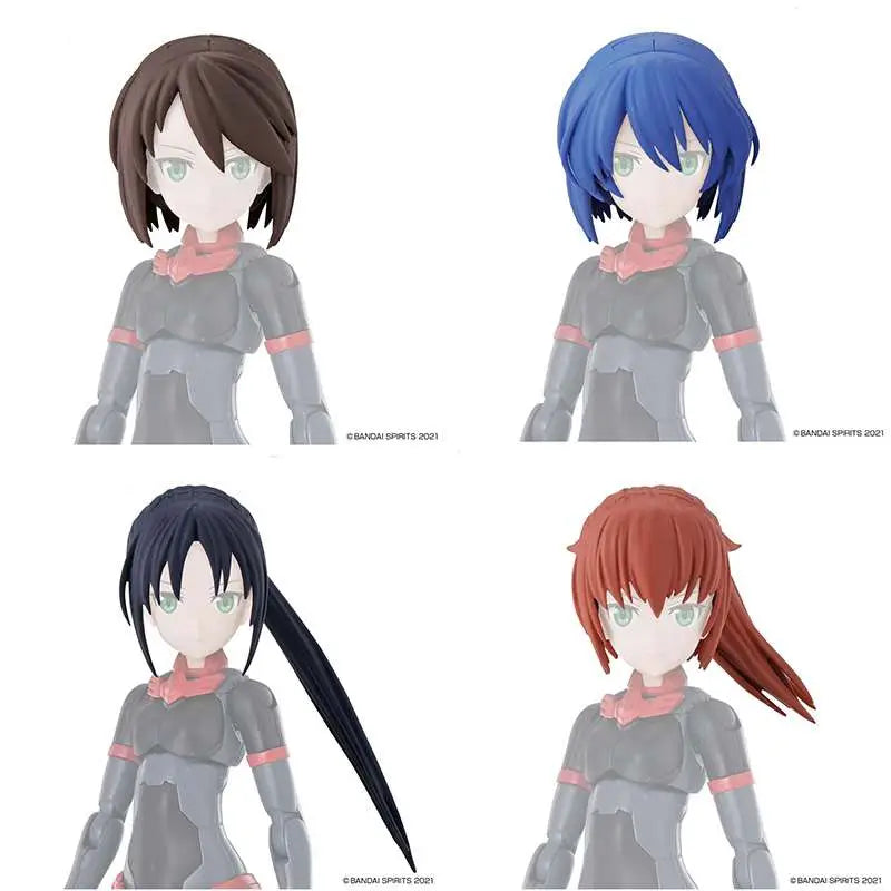 [PREORDINE] 30MS Option Hair Style Parts Vol. 2 (4) - Bandai Model Kit