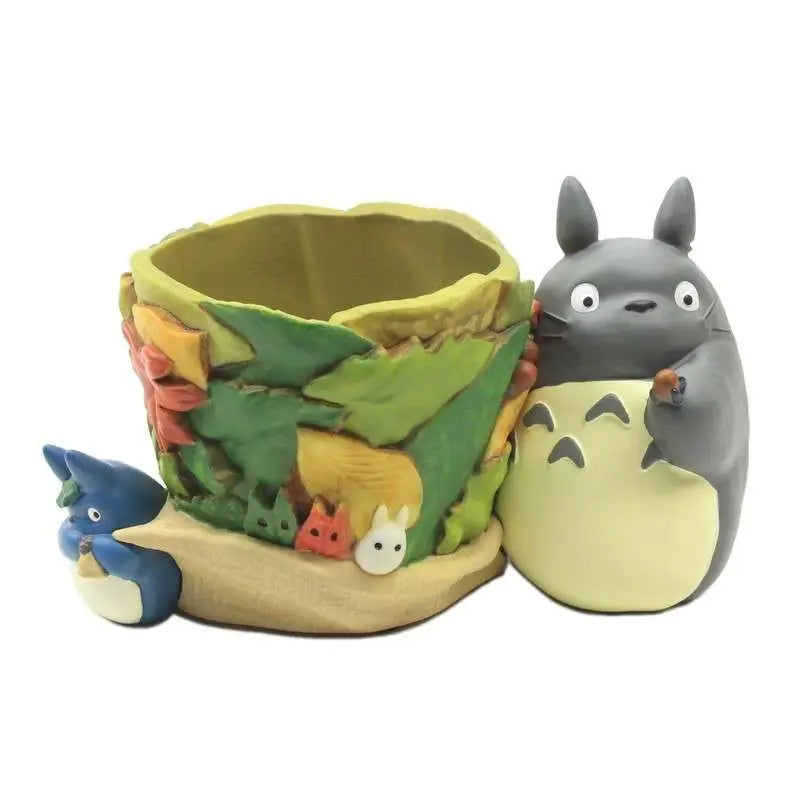[PREORDINE] Vasetto Totoro con Foglia - Studio Ghibli