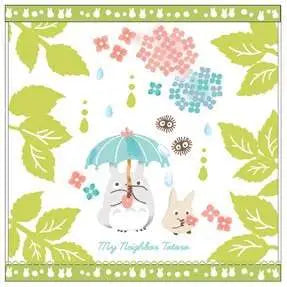 [PREORDINE] Asciugamano Mini Totoro Sotto la Pioggia - Studio Ghibli