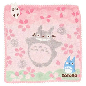 [PREORDINE] Asciugamano Mini Totoro Fiori di Ciliegio Studio Ghibli