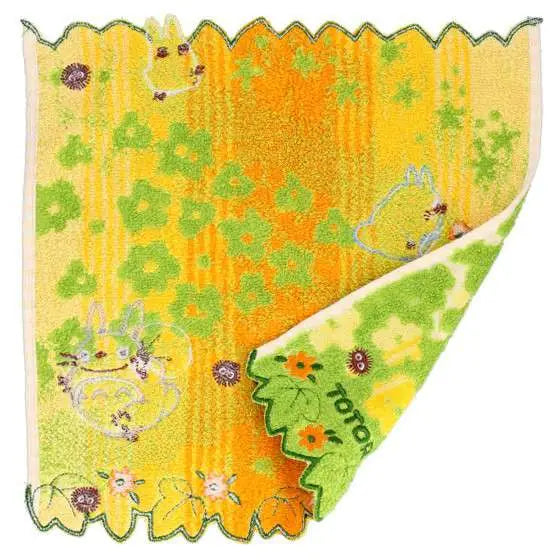 [PREORDINE] Asciugamano Mini Totoro Fiori Gialli - Studio Ghibli