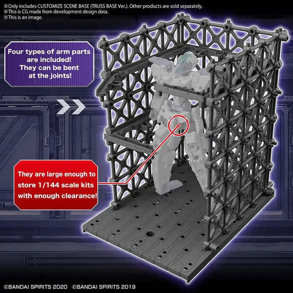 [PREORDINE] Customize Scene Base Truss Base Ver. - Bandai Model Kit