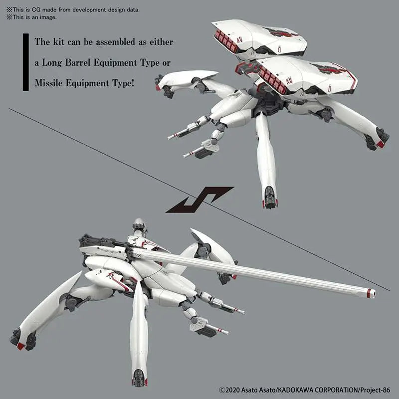 [PREORDINE] HG Reginleif Long Barrel / Missile 1/48 - Model Kit Bandai
