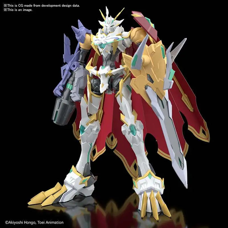 [PREORDINE] Figure-rise Amplified Omegamon X-Antibody - Model Kit Digimon