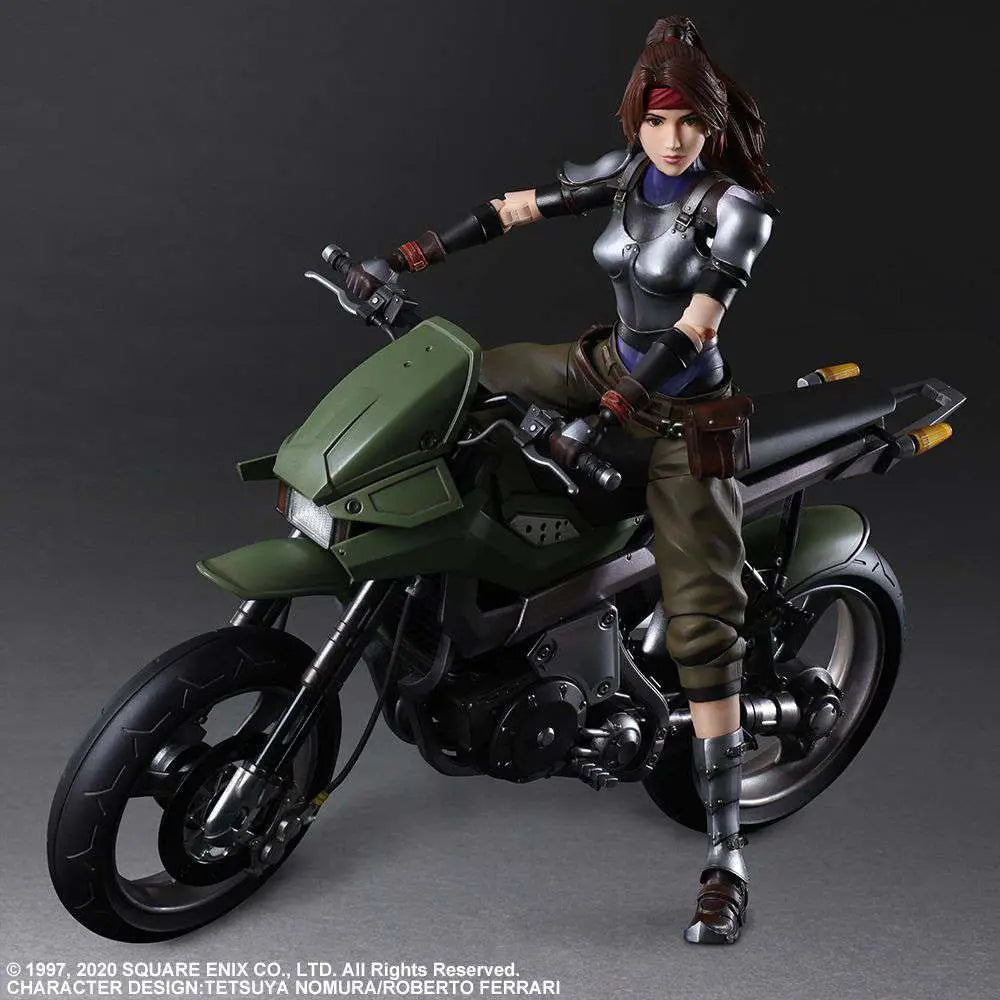 [PREORDINE] FF VII Remake Jessie & Motorcycle Play Arts Kai - Square Enix