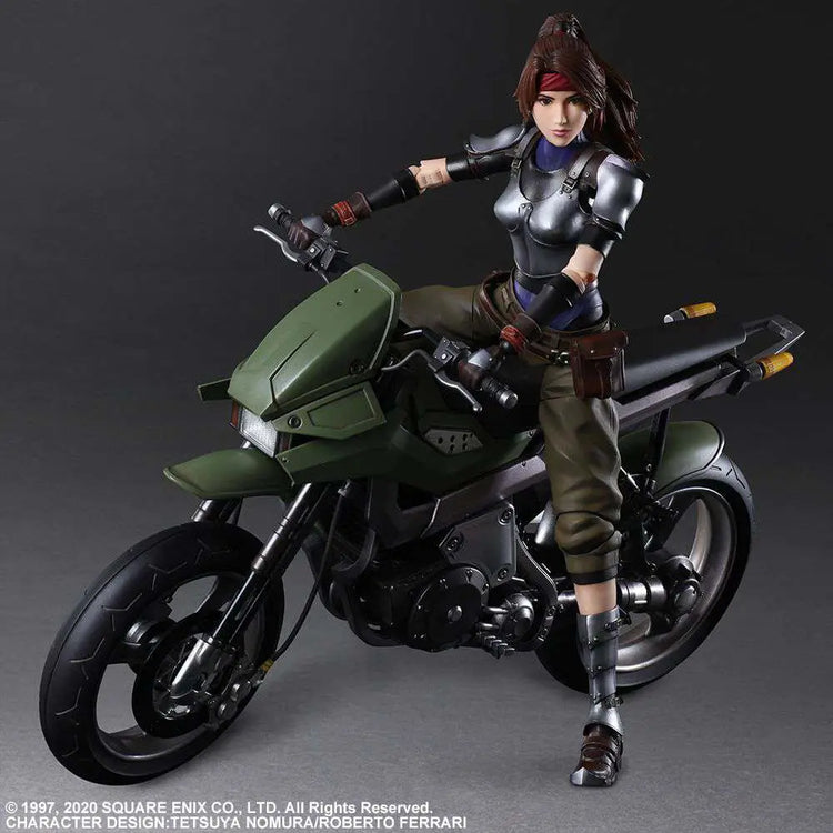 [PREORDINE] FF VII Remake Jessie & Motorcycle Play Arts Kai - Square Enix