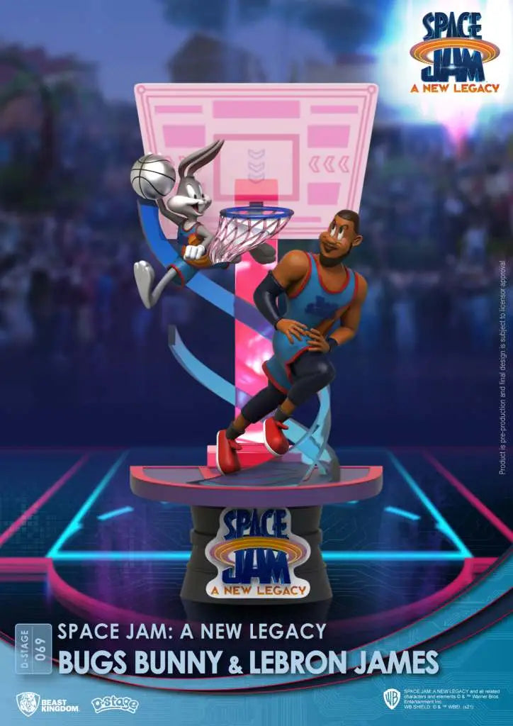 [PREORDINE] D-Stage Space Jam 2: Bugs Bunny & LeBron James Diorama
