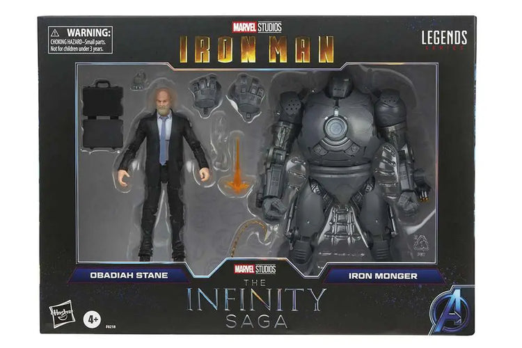 [PREORDINE] Marvel Legends: Iron Monger & Obadiah Stane Action Figure - Hasbro