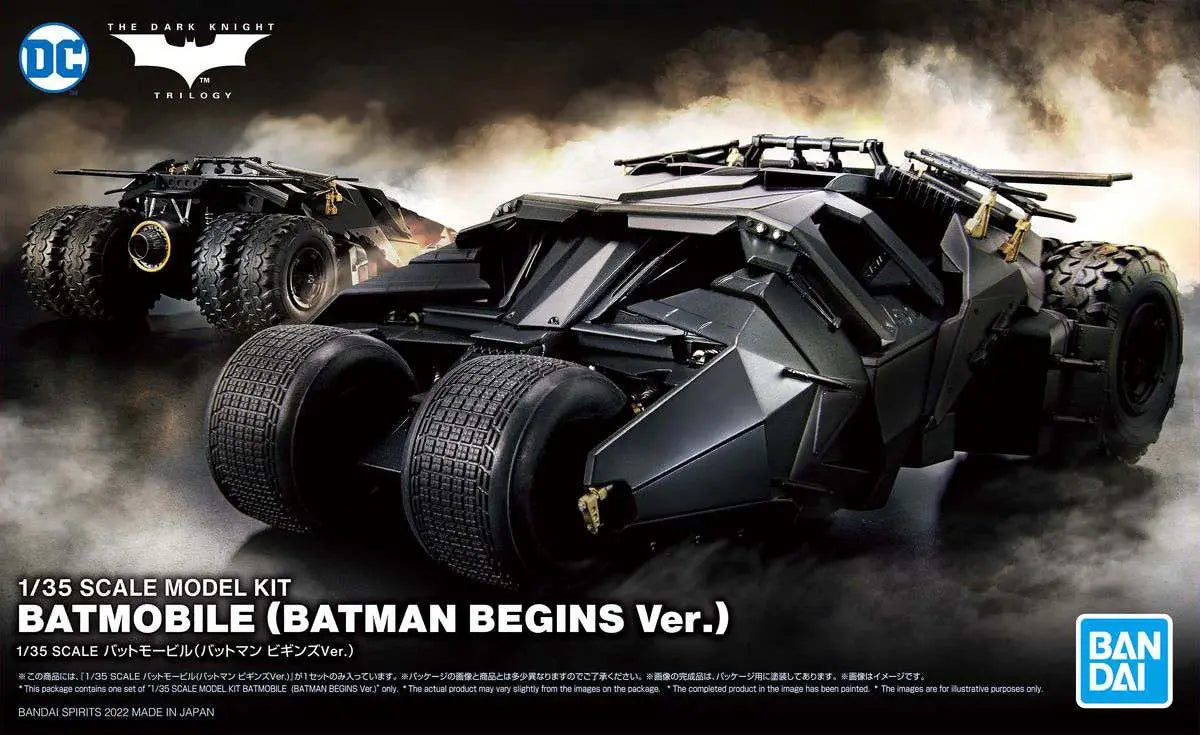 [PREORDINE] Batman Begins Batmobile 1/35 Model Kit - Bandai
