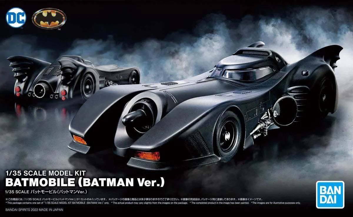 [PREORDINE] BATMAN 1989 BATMOBILE 1/35 Model Kit Bandai