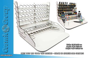 [PREORDINE] Vallejo Paint Display & Workstation con Storage Verticale 40x30cm