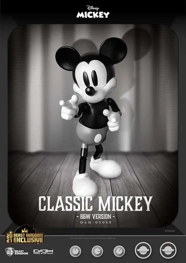 [PREORDINE] Mickey Mouse Classic Version DAH - Action Figure Beast Kingdom