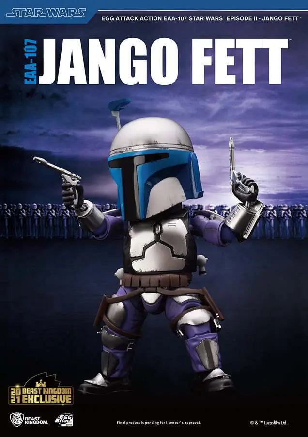 [PREORDINE] Jango Fett Egg Attack Action Figure - Star Wars Episodio II