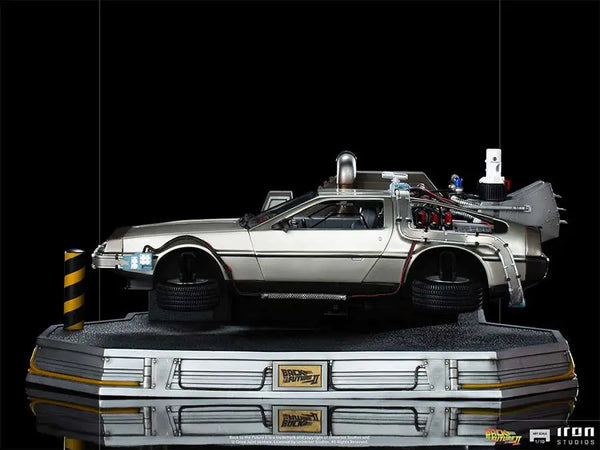 Ritorno al Futuro 2: DeLorean Art Statue 1/10 - Iron Studios