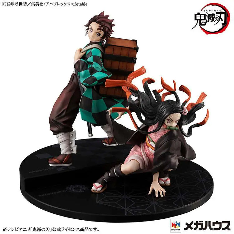 [PREORDINE] Demon Slayer: Tanjiro & Nezuko GEM Set Statua