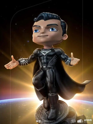 [PREORDINE] JUSTICE LEAGUE SUPERMAN BLACK MINICO Statua Iron Studios