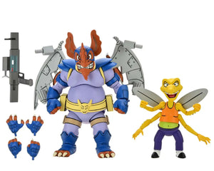 [PREORDINE] NECA TMNT Cartoon Wingnut & Screwloose 2-Pack Action Figure
