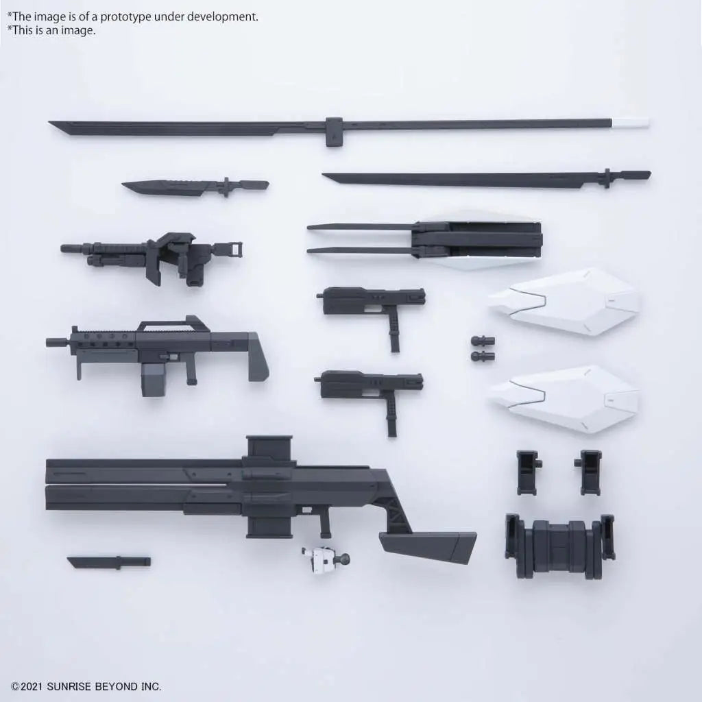 [PREORDINE] HG AMAIM WARRIOR A/T BORDER WEAPON SET - Model Kit Bandai
