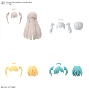 [PREORDINE] 30MS Option Hair Style Parts Vol. 5 (Set da 4) Bandai