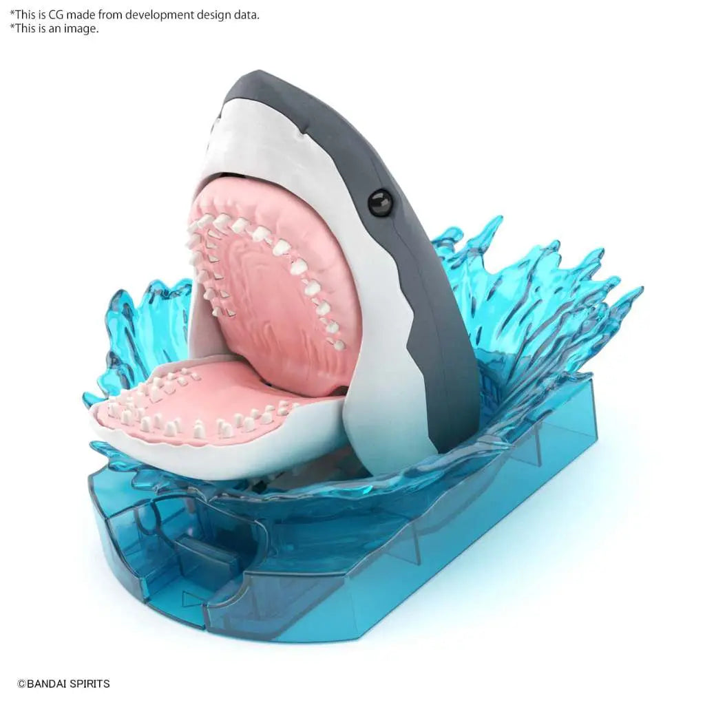 [PREORDINE] Exploring Lab Nature Great White Shark - Model Kit Bandai