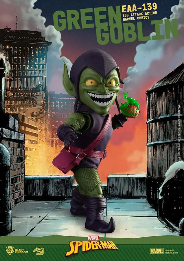 [PREORDINE] Green Goblin Egg Attack Action Marvel Comics - Beast Kingdom