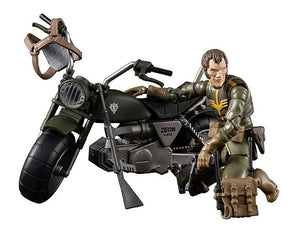 [PREORDINE] MS Gundam Zeon Soldier + Motocicletta Set - Megahouse