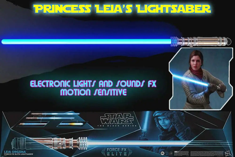 [PREORDINE] Star Wars The Black Series: Spada Laser Force FX Elite Leia Organa