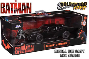 [PREORDINE] The Batman (2022) Batmobile & Batman - Modellino Die-Cast 1/24
