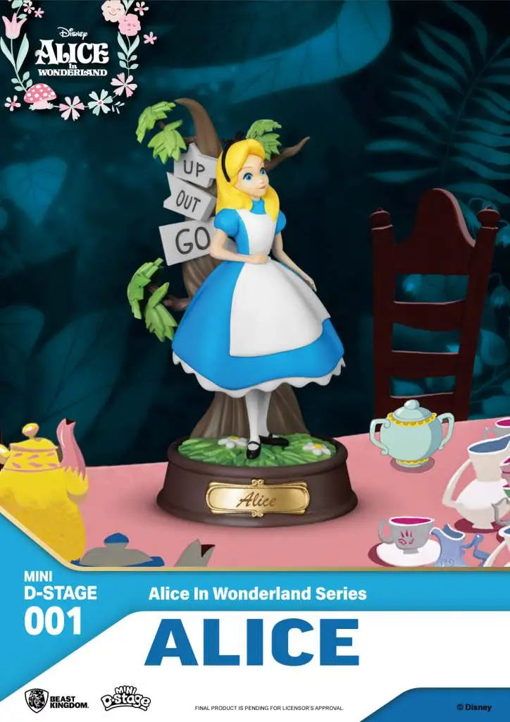 [PREORDINE] Statua Alice in Wonderland - Alice Mini D-Stage Beast Kingdom