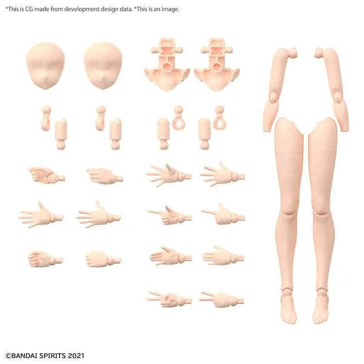 [PREORDINE] 30MS OP Body Parts Arm & Leg Color A - Kit Modello Bandai