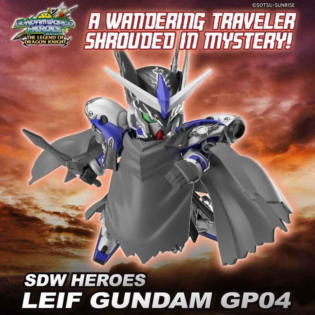 [PREORDINE] SDW HEROES Leif Gundam GP04 - Model Kit Bandai Spirits