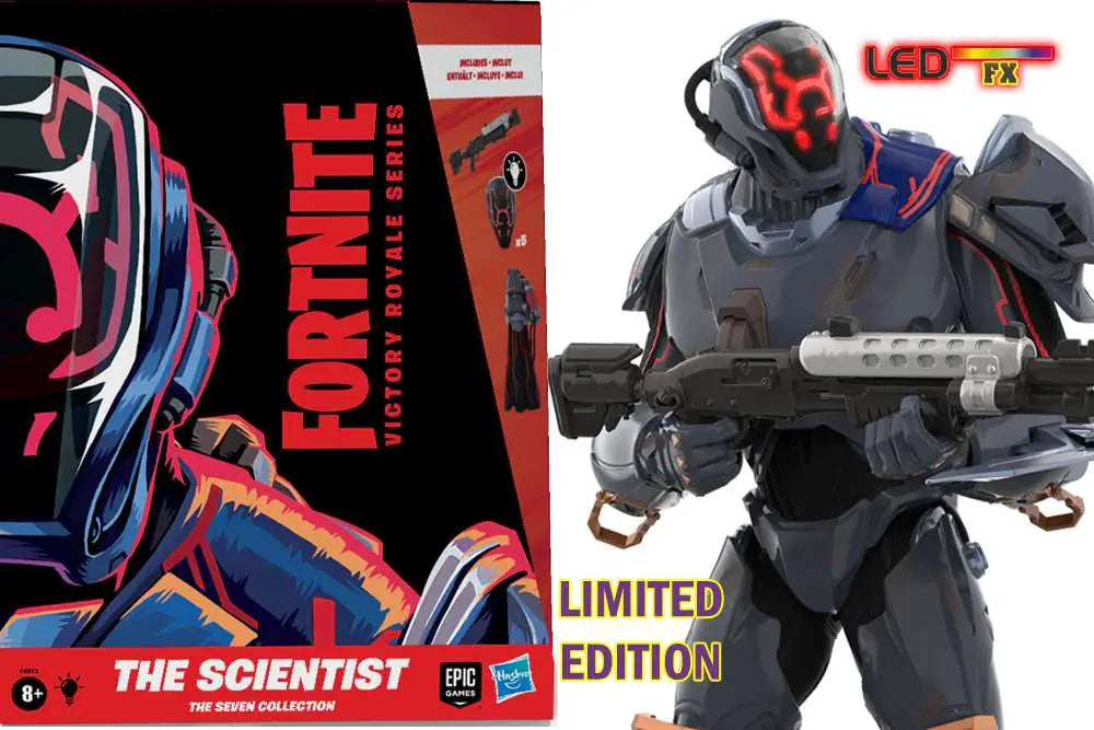 [PREORDINE] Fortnite Victory Royale: The Scientist Action Figure Deluxe LED