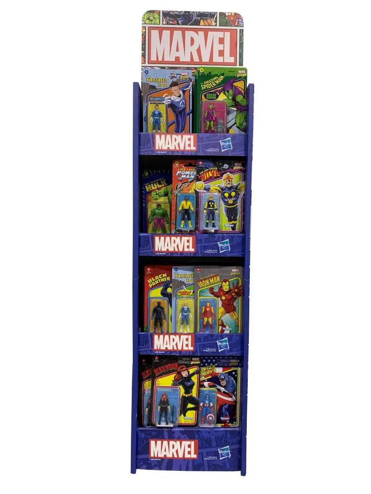 [PREORDINE] Display Fan Marvel Legends Retro - Assortimento Completo