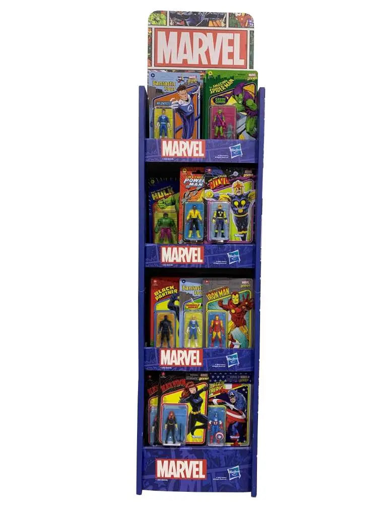 [PREORDINE] Display Fan Marvel Legends Retro - Assortimento Completo