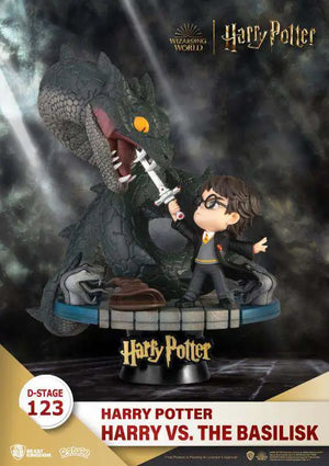 [PREORDINE] D-Stage HP Harry Potter vs Basilisco Statua Beast Kingdom