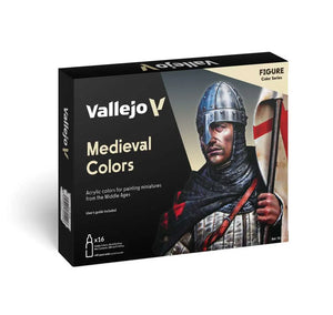 [PREORDINE] Vallejo Medieval Colors Set (16 Colori) 70142