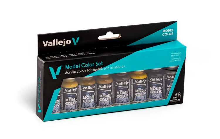 [PREORDINE] Vallejo Panzer Colors Set (8) - Colori Modellismo 70108