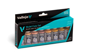 [PREORDINE] Set Colori Vallejo Face and Skin Tones (8pz) - 70124
