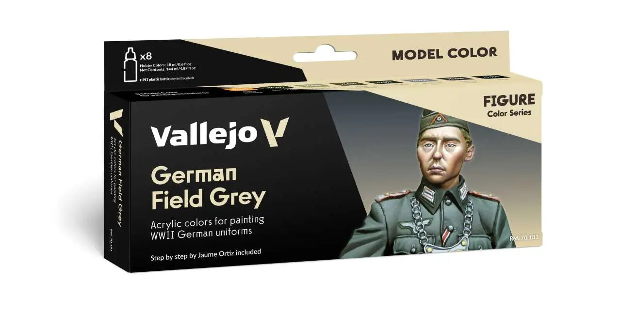 [PREORDINE] Vallejo Colori German Field Grey Uniform Set 70181