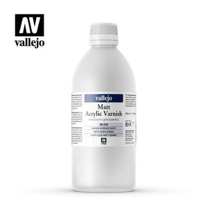 [PREORDINE] Vallejo Auxiliary Matt Varnish 500ml - Vernice Opaca per Modellismo