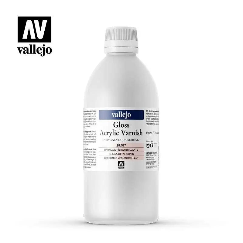 [PREORDINE] Vallejo Vernice Lucida Ausiliaria 500ml per Modellismo