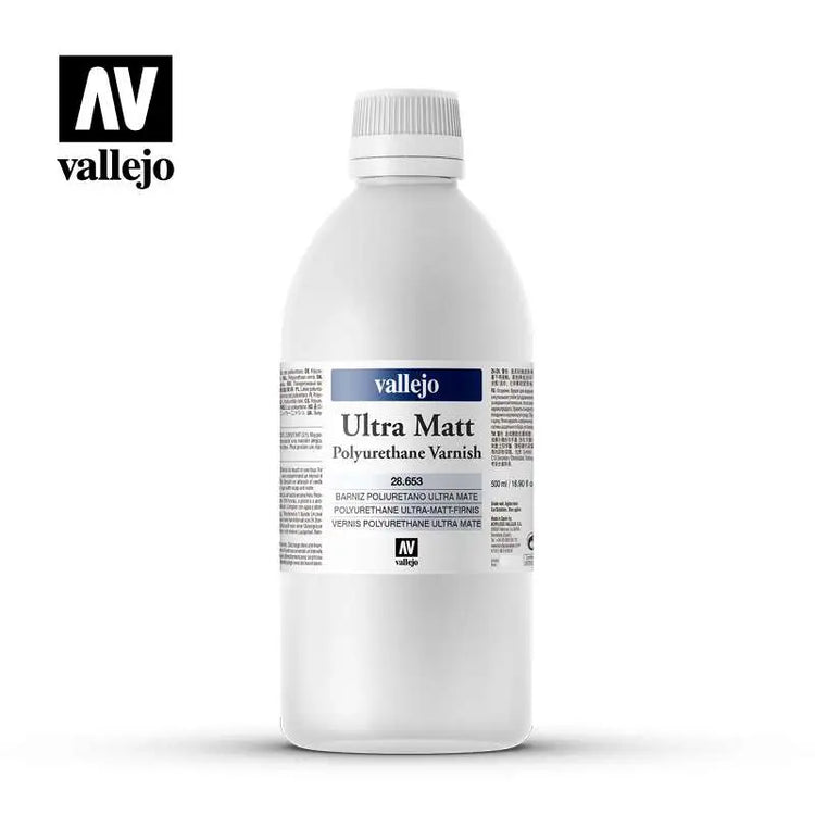 [PREORDINE] Vallejo Varnish Opaco Ultra Matt 500ml per Modellismo