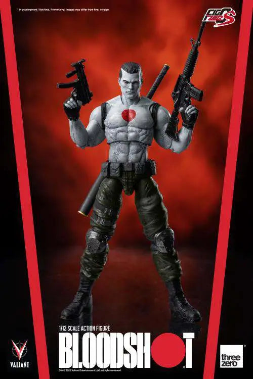[PREORDINE] Bloodshot Action Figure 1/12 Threezero Valiant Comics