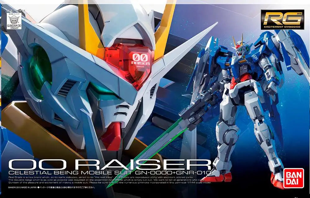 [PREORDINE] RG 00 Raiser + GNR-010 1/144 - Model Kit Gundam Bandai