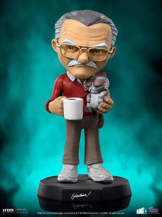 [PREORDINE] Statua Stan Lee & Grumpy Cat Minico - Iron Studios