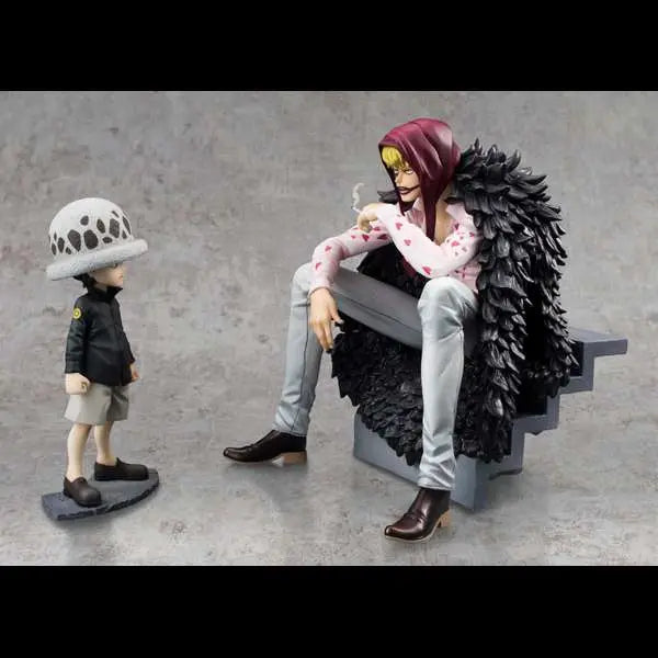 [PREORDINE] One Piece POP Limited Corazon & Law Statue Rerun - Megahouse
