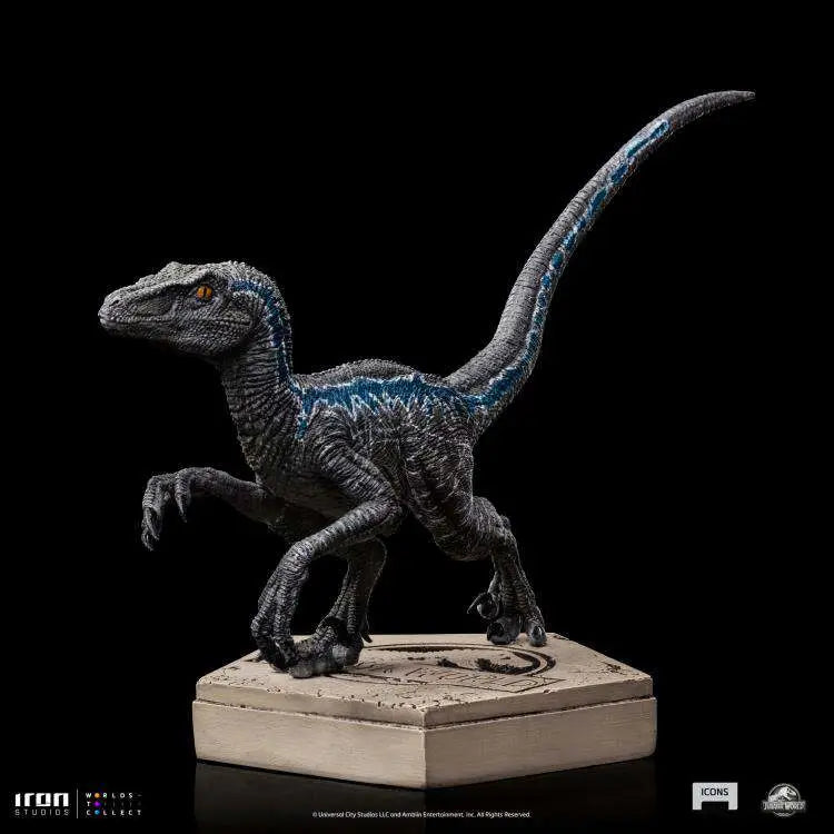 [PREORDINE] Jurassic World: Statua Velociraptor Blue - Iron Studios Icons