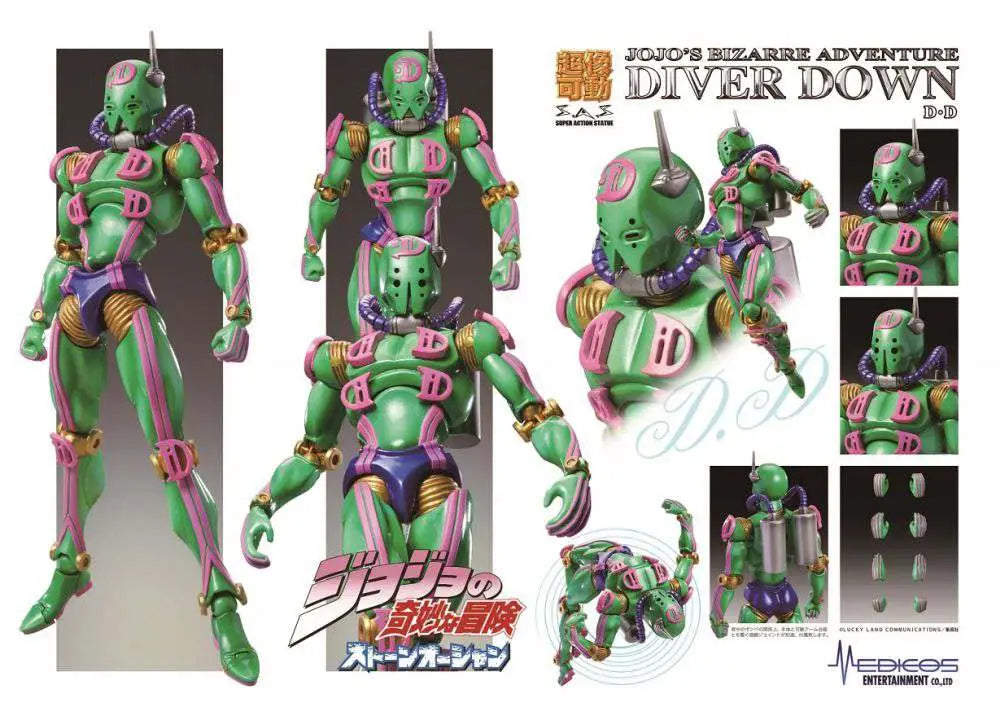 [PREORDINE] Jojo's Bizarre Adventure Part 6 Stone Ocean - Action Figure D.D. Chozokado